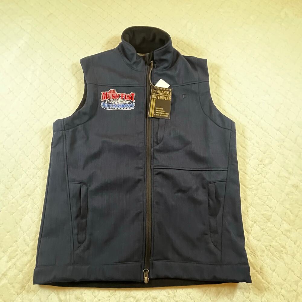 NWT Steamboat Colorado Music Fest Panhandle Outerwear Insulated Vest Size Small